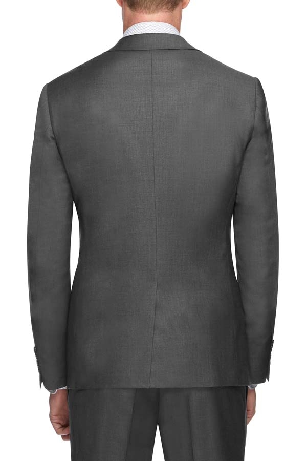 Roman Daniels | Tailored Fit. Mid Grey Pure Wool Suit Roman Daniels | Tailored Fit. Mid Grey Pure Wool Suit