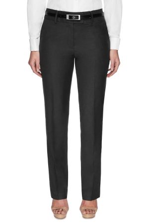Super 120s Pure Merino Wool Trousers - Charcoal Marle