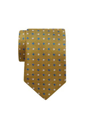 Gold Tie with Pattern