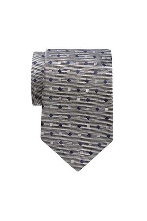 Silver Grey Tie with Pattern