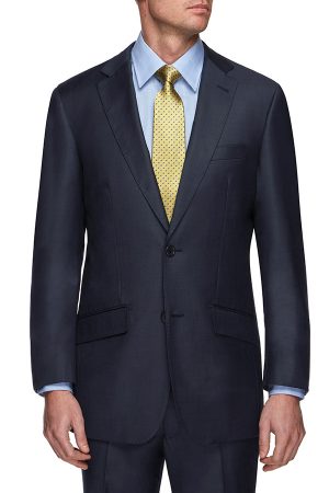 Super 120 Gunmetal Blue
