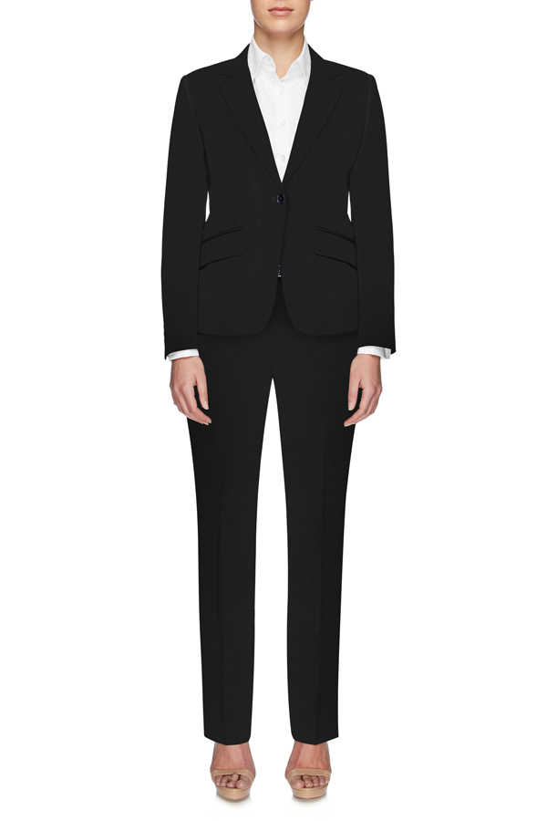 Custom Suiting - Black Hi Twist