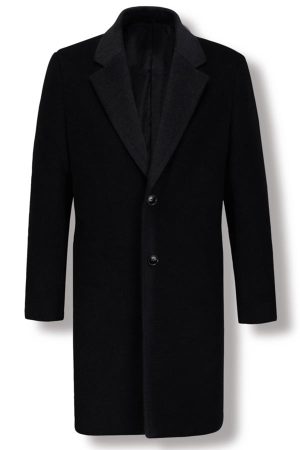 Mens Overcoat - Black